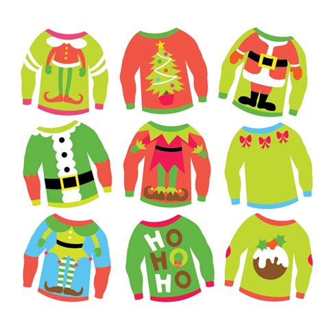 ugly sweater pics|ugly sweater day clip art.